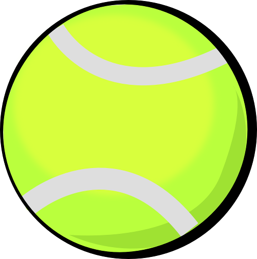 Tennis Ball Clip Hostted Png Images Clipart