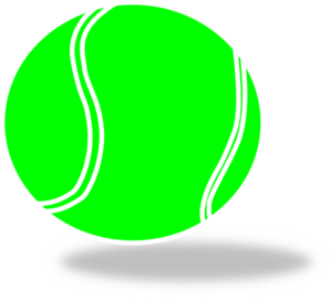Tennis Ball Black And White Free Download Clipart