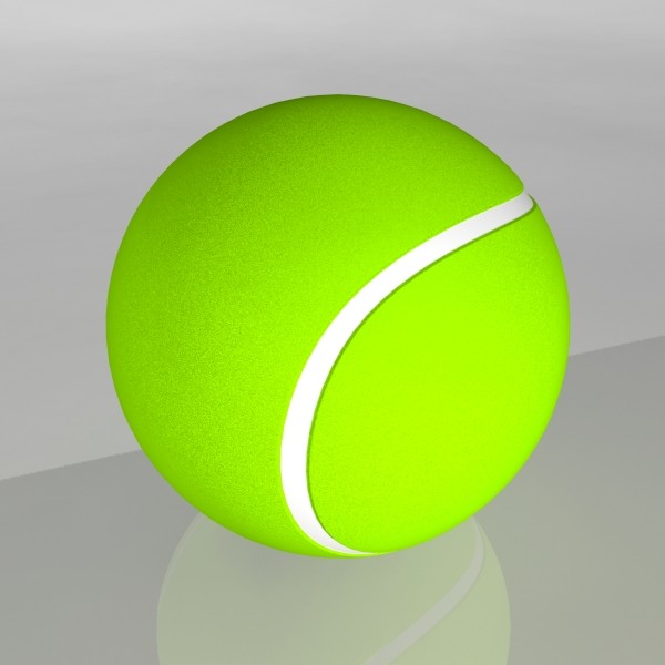 3Ds Tennis Ball Download Png Clipart