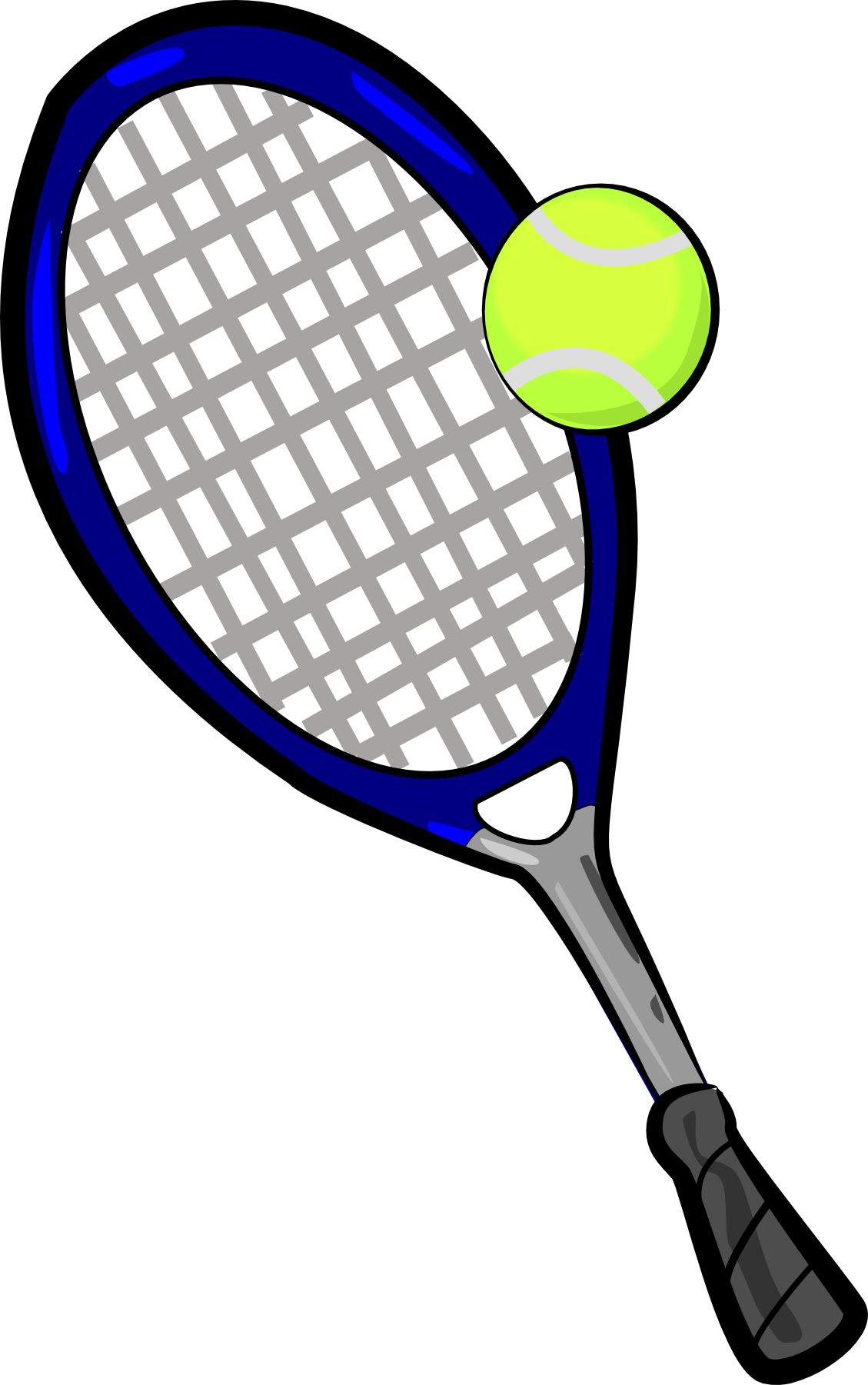 Tennis Ball And Racket Download Png Clipart