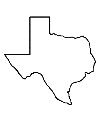 Texas Silouette Png Images Clipart