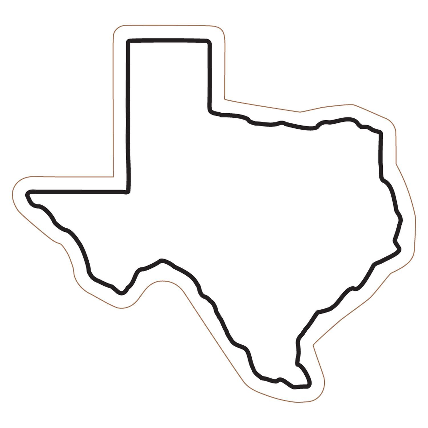 Photos Of Texas Map Texas State Shape Clipart