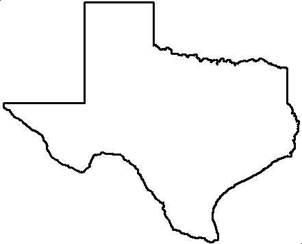Texas Outline Images Download Png Clipart