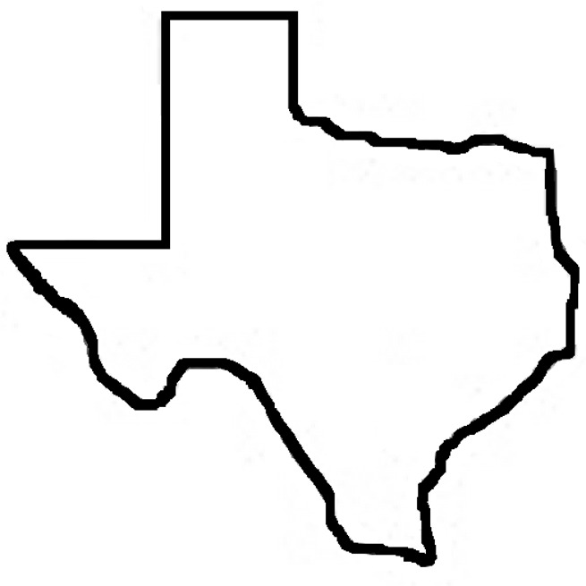 Free Of Outline Of Texas Free Download Png Clipart