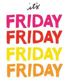 Tgif Images About On T Happy Friday Clipart
