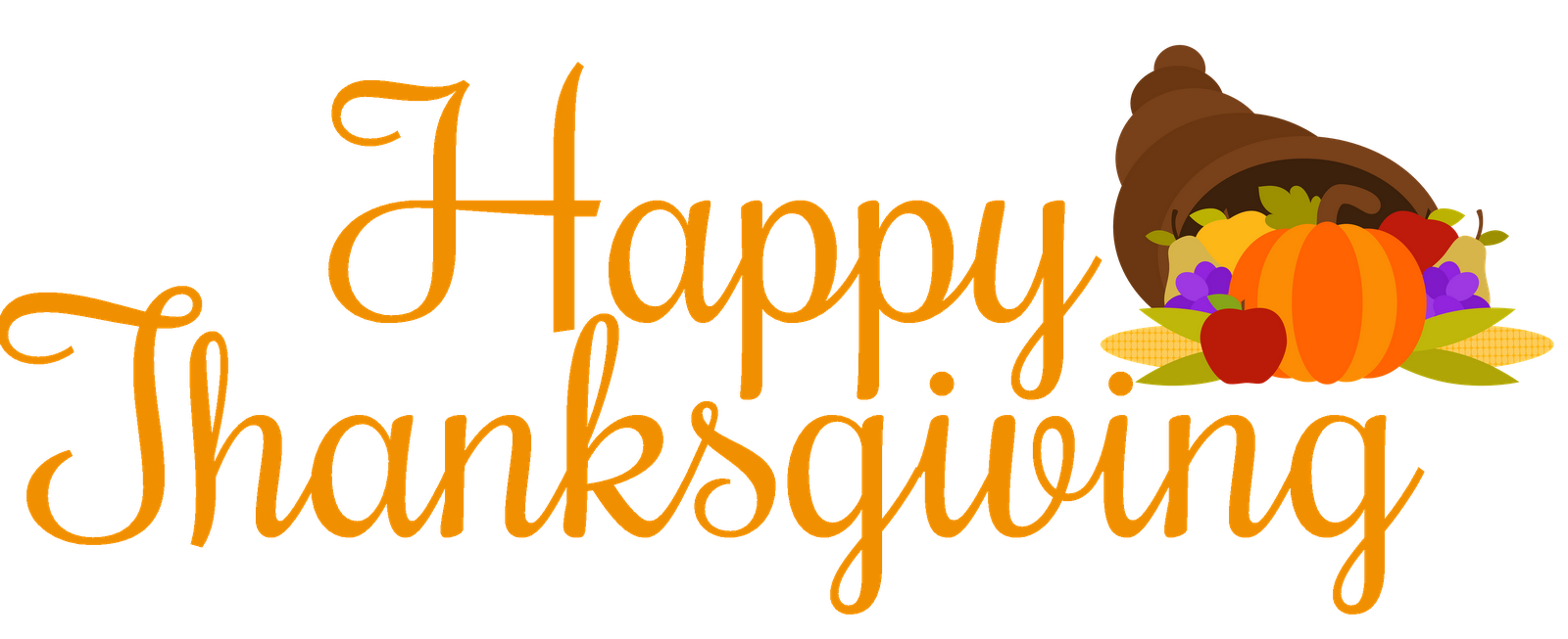 Happy Thanksgiving Turkey Transparent Image Clipart