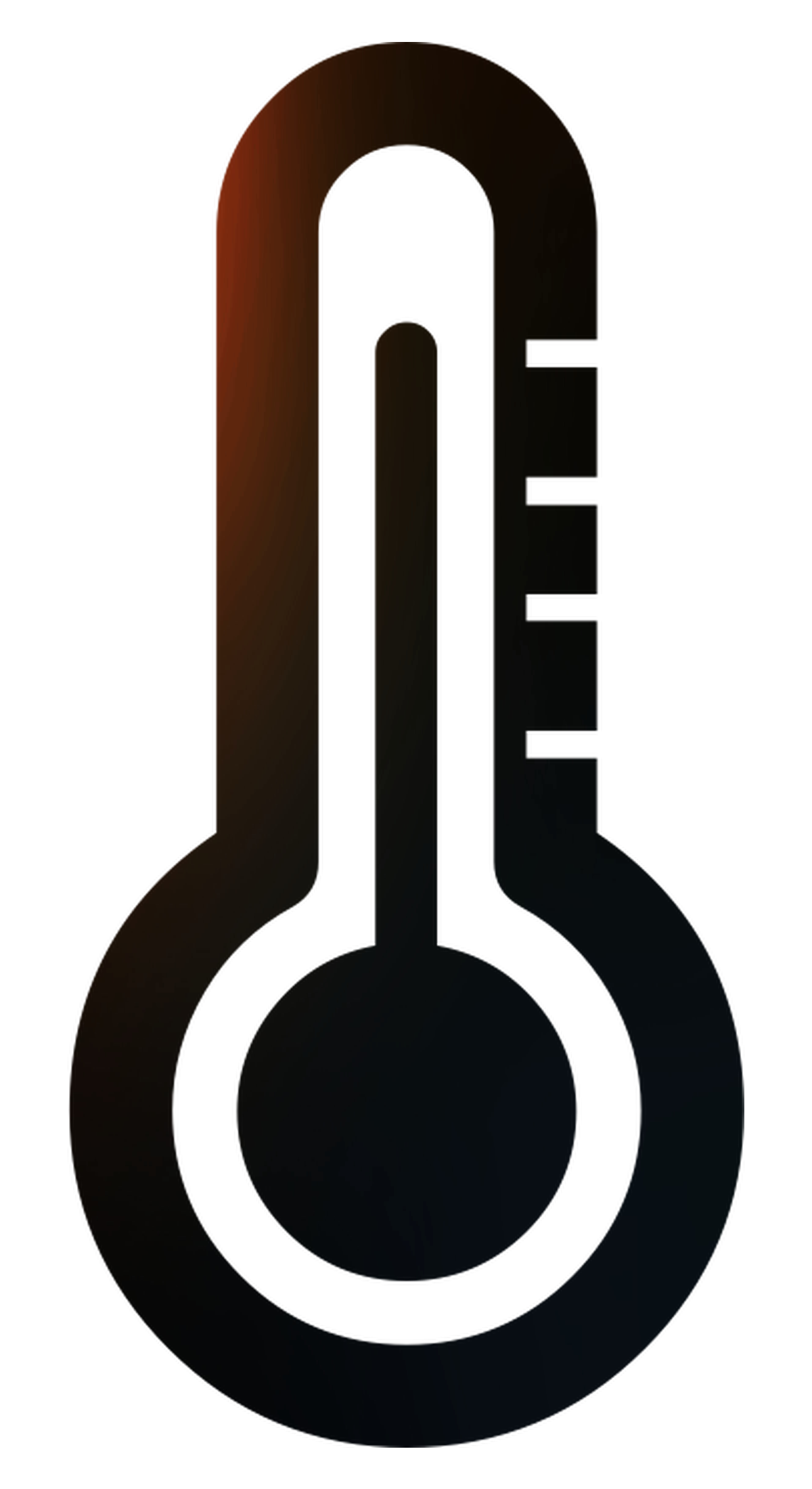 Fever Temperature Icons Medical Thermometers Computer Clipart