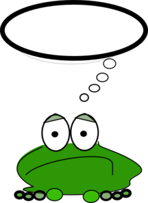 Blank Thinking Frog At Clker Vector Clipart