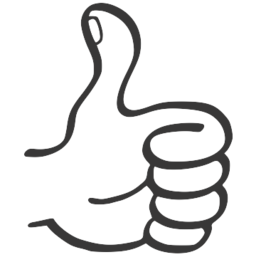 Symbol Thumbs Up At Vector Free Download Png Clipart