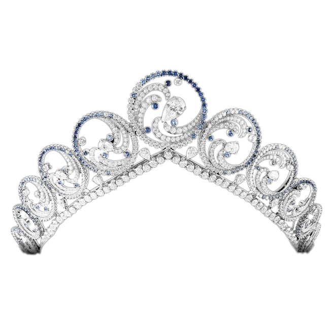Diamond Van Jewellery Tiara Crown Arpels Cleef Clipart