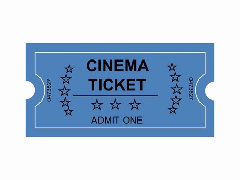 Cinema Tickets Transparent Image Clipart