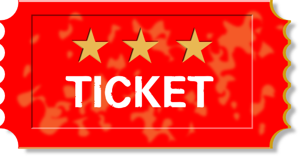 Red Ticket At Clker Vector Png Images Clipart