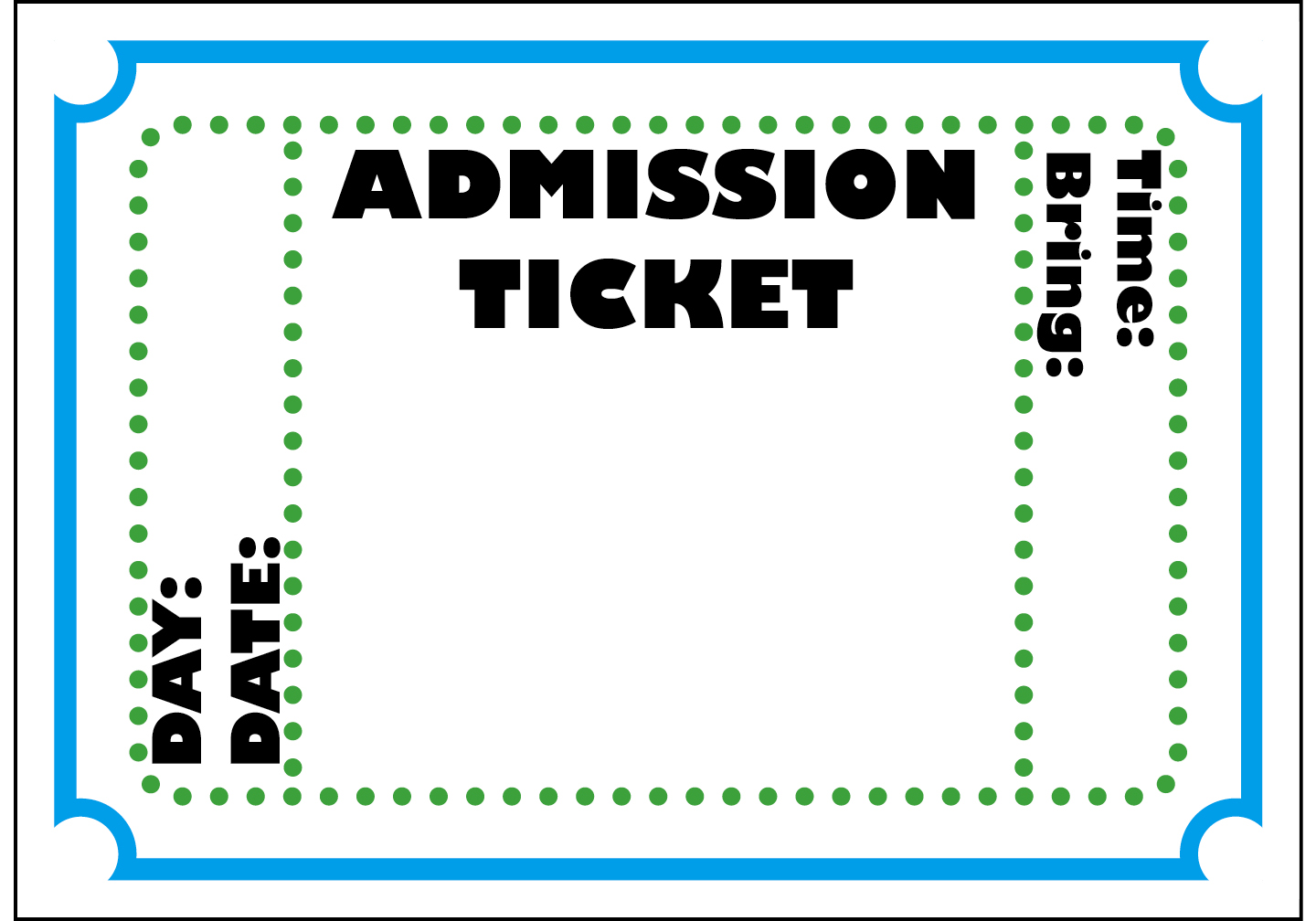 Admission Ticket Free Download Png Clipart