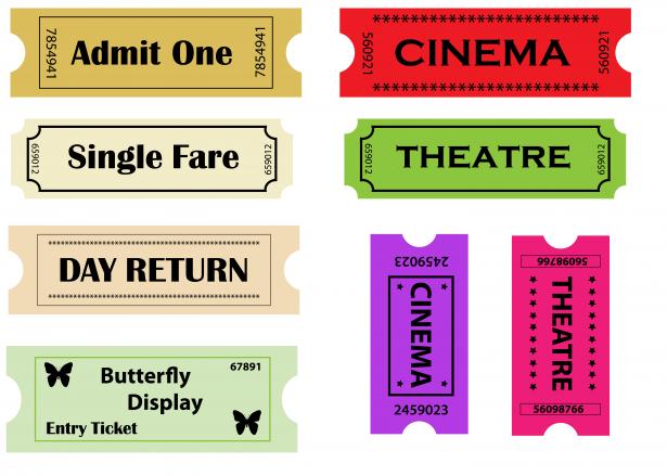 Entry Tickets Stock Photo Public Domain Pictures Clipart