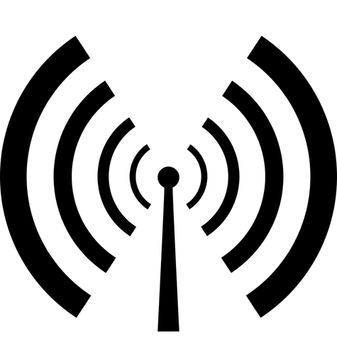 Wireless Signal Reception Clipart