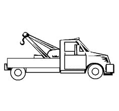 Tow Truck Wire Figures Free Download Png Clipart