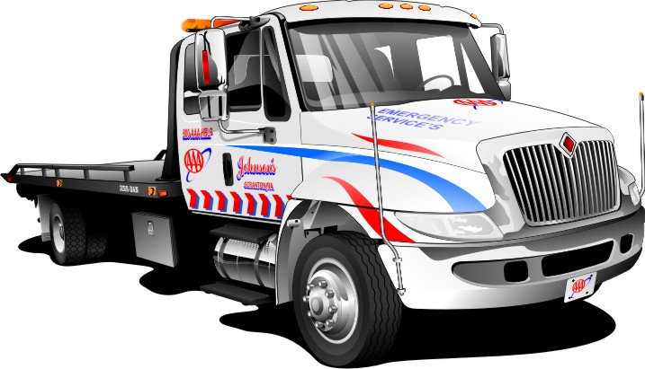 Cartoon Tow Truck Download On Download Png Clipart