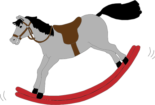 Of Rocking Horse Clipart