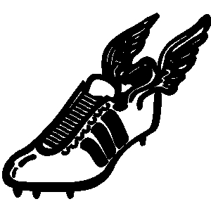 Track And Field Track Shoe Clipart Clipart