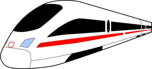 Intercity Express Train Clipart