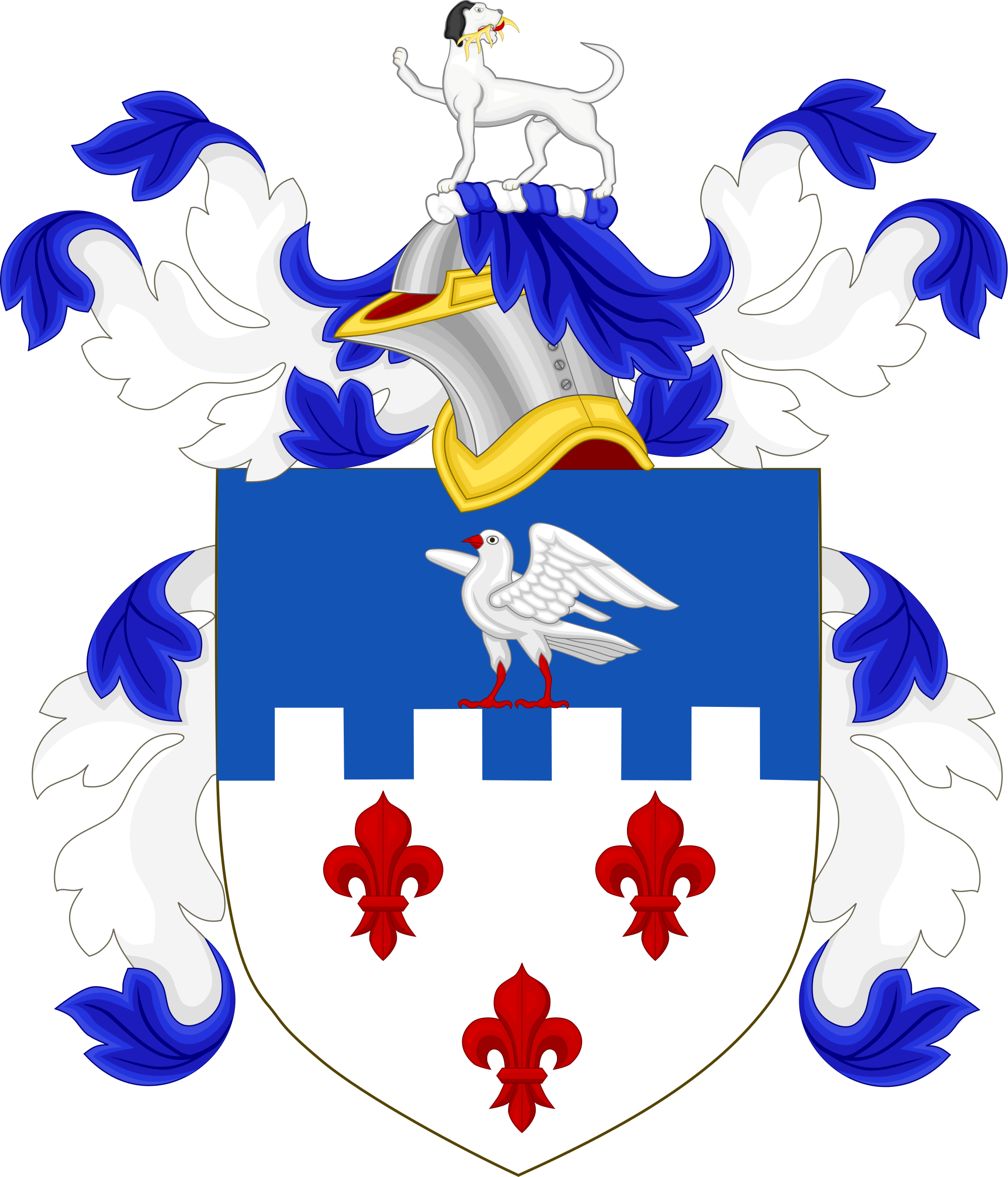 Heraldry Family Coat Washington Arms Of The Clipart