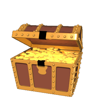 Gold Treasure Chest Download Png Clipart