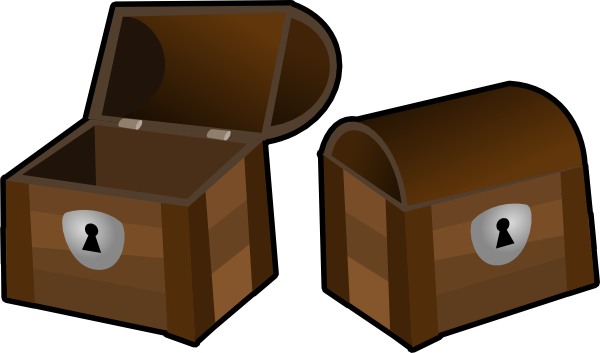 Treasure Chests At Clker Vector Hd Photo Clipart