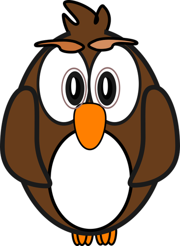 Image Of Brown Owl Clipart