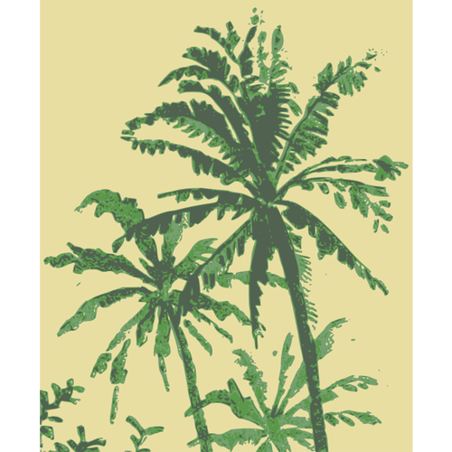 Palm Tree Pattern Clipart