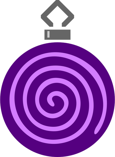 Simple Violet Buble Clipart