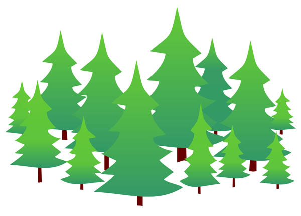 Evergreen Trees Free Download Clipart