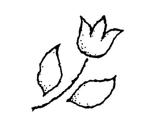 Tulip Black And White Download Png Clipart