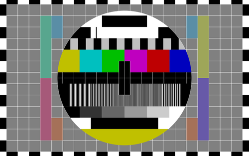 Tv Test Screen Clipart