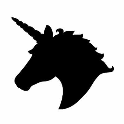 Unicorn Silhouette Png Image Clipart