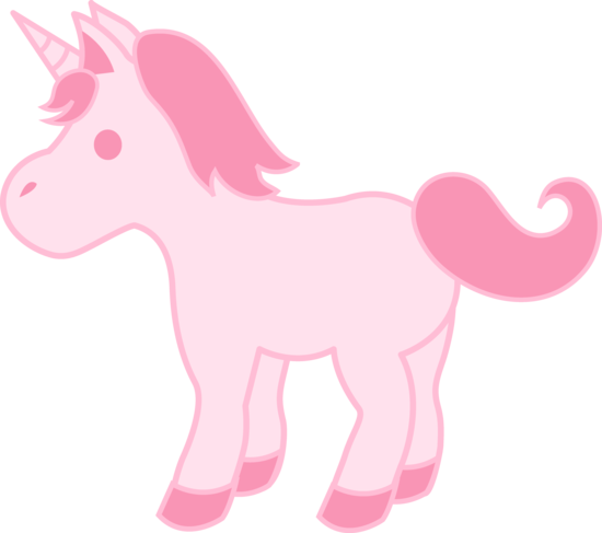 Cute Baby Pink Unicorn Hd Image Clipart