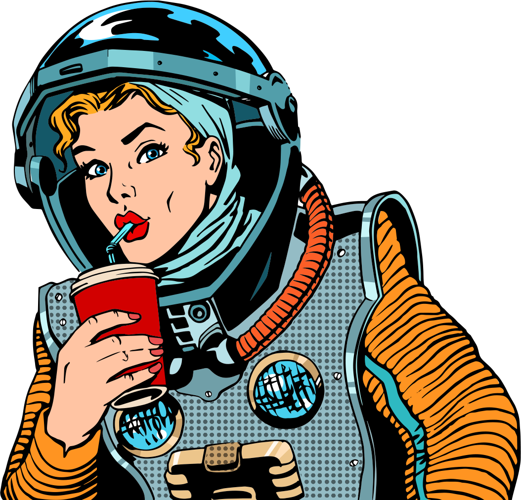 Drink Art Astronauts Pop Royalty-Free Free PNG HQ Clipart