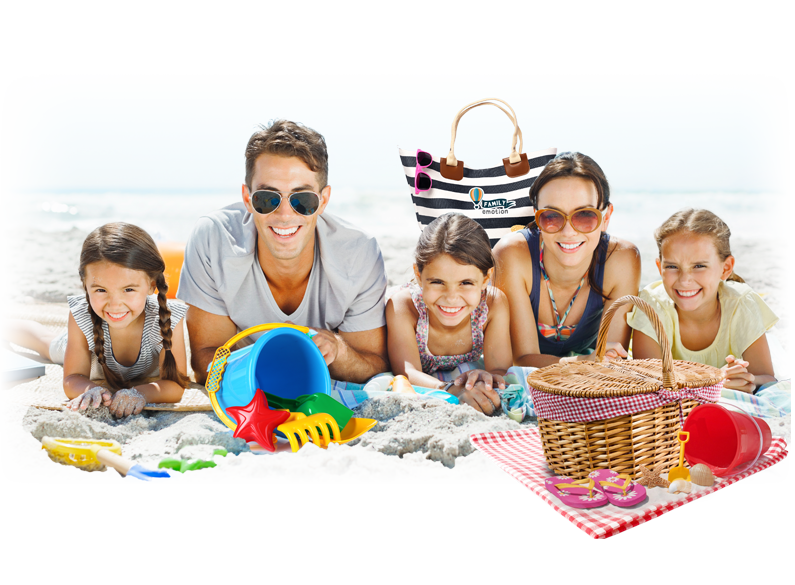 Travel Beach Vacation Family PNG Download Free Clipart