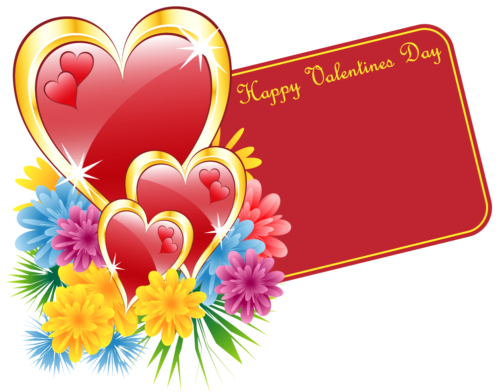 And Valentine'S With Wish Valentine Birthday Card Clipart