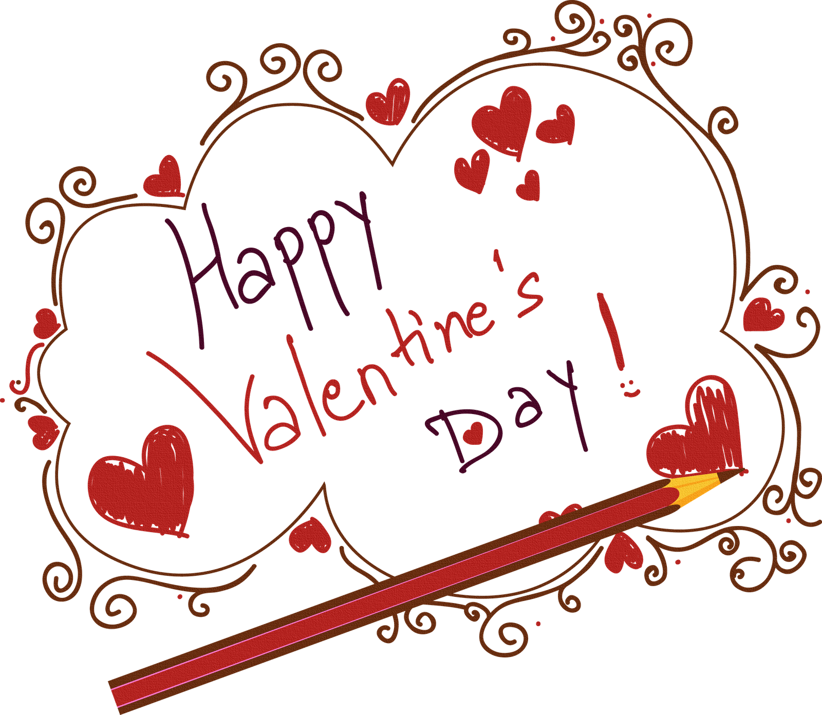 February 14 Valentine'S Valentines Greeting Transparent Child Clipart