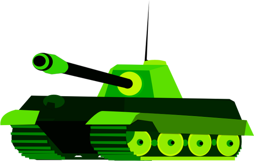 Green Tank Clipart