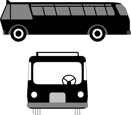 Of Bus Symbol Clipart
