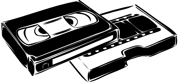 Vhs Cassette Video Vector 4Vector Image Png Clipart