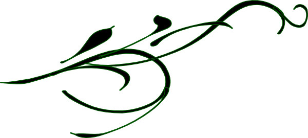 Green Swirl Vine Vector Png Image Clipart