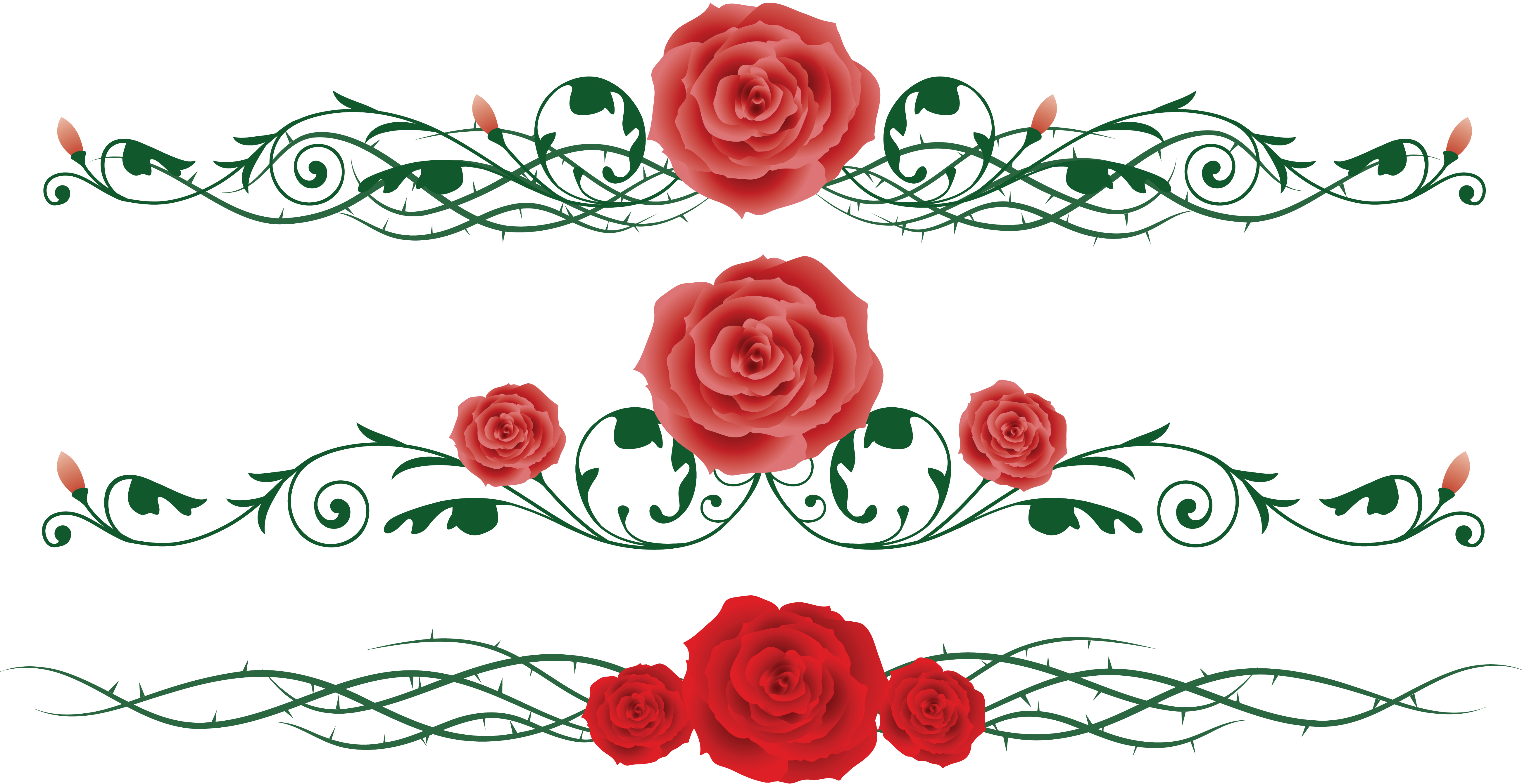 gloxinia clipart,rose clipart,tree clipart,vine clipart,fronds clipart...
