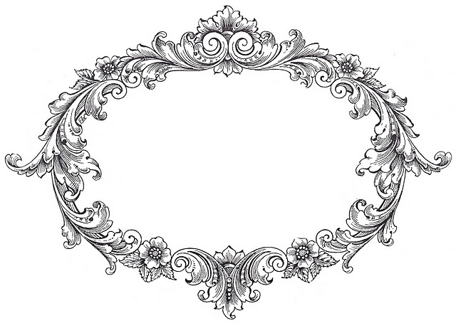 Free Vintage Frame From The Graphics Fairy Clipart