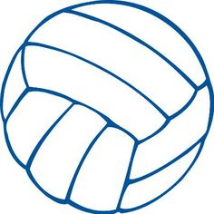 Free Printable Volleyball Shape Collage Shapes Clipart