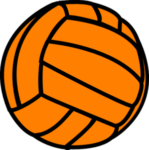 Orange Volleyball Vector Image Png Clipart
