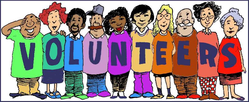 Volunteers Black And White Hd Image Clipart