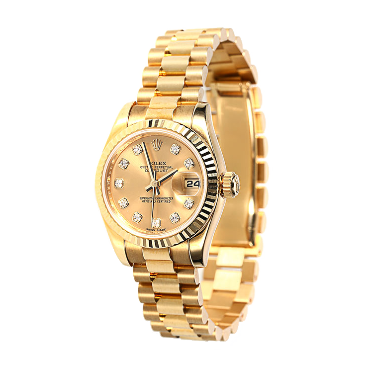 Gold Clock Watch Rolex Watches Mechanical Table Clipart