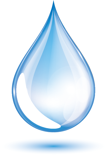 Blue Drop Water Euclidean Vector Drops Clipart